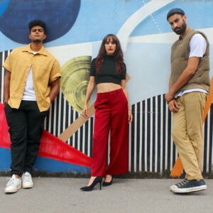 Sandra Cipolat accompagnée de Pablo Auguste et Arjuna Mariapin